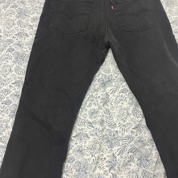 Levi's Men's Slim Black Jeans NV - Picture 6 of 13